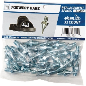 Midwest Rake 3/4" Replacement Rounded Steel Spikes 26/Set