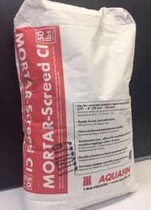Aquafin Mortar Screed Ci 50 Lb Bag
