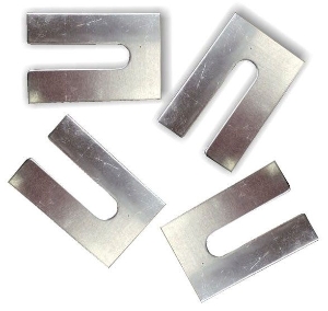 Deslauriers Aluminum Shim 1/8"X2"X3" 100/Ctn
