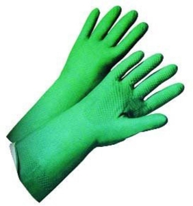 Midwest Rake Solvent Resistant Flock Lined Glove Size 9-L