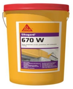 Sikagard 670W Custom Color 5 Gal Pail Limestone