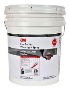 3M Fire Barrier Watertight Spray Red 5 Gal Pail redirect to product page