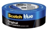 3M 2090-48NC Painter's Tape 2"X 60 Yd Blue 18/Cs