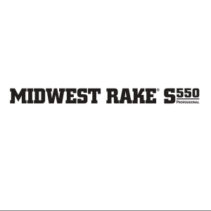 Midwest Rake 36" Round Edge Flexible Blade Smoother