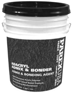 Parex PU Adacryl Admixture & Bonder 5 gal pail