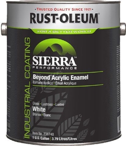 Rust-Oleum Beyond Acrylic Gloss White Pastel Base 1 Gal