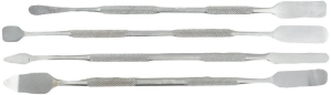 Pipe Knife Mini Spatula Set For Detail Work - 4 Spatulas