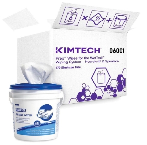 Kimberly Clark Kimtech Prep Wet Task Wipers 6 Rls/Cs
