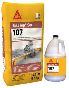 SikaTop Seal 107 Slurry Kit Gray 1 Gal Jug & 35 Lb Bag