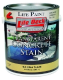 Life Specialty Coatings 20 Series Transprnt Conc Stain Green Slate 1 Gal