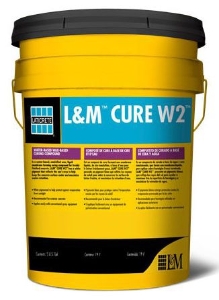 L&M Chemical Cure W2 Wb Curing Compound White 5 Gal Pl