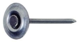 Fluted Masonry Nails 1" Metal Cap 25 Lb Bx