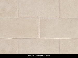 Coronado Smooth Limestone Cream 12"X24" Flat Piece