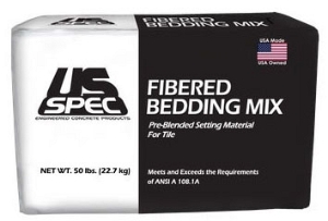 US Spec Fibered Bedding Mix For Tile 70 Lb Bag 42/pt