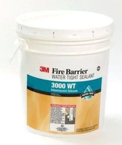 3M 3000 Wt Fire Barrier Water Tight Slnt 4.5 Gal Pail