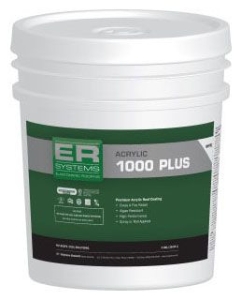 PAC POLY Acrylic 1000 Plus Premium Roof Coating Gray 5 Gal Pail