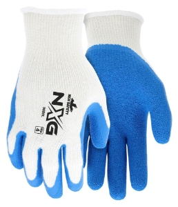 9680 Flex Tuff Glove Large W/ Blue Text Palm