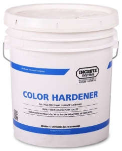 Euclid Color Hardener Dry Shake Pewter 60 Lb Pail