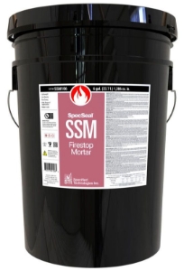 Specified Technologies Firestop Mortar 6 Gal Pail redirect to product page