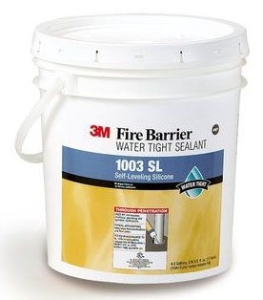 3M 1003 Sl Fire Barrier Silicone Slnt 4.5 Gal Pail