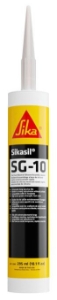 Sikasil Sg-10 Fast Cure Silicone Sealant Clear Ctg 24/Cs
