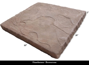 Coronado Stone Hearthstone Twilight 18" X 20" X 2"