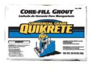 Quikrete Corefill Grout Coarse 80 Lb Bag Cf-02