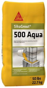 Sikagrout 500 Aqua Grout for Underwater Applications 50 Lb Bag
