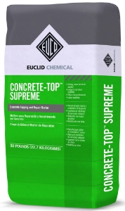 Euclid Concrete-Top Supreme Repair Mortar 50 Lb Bag