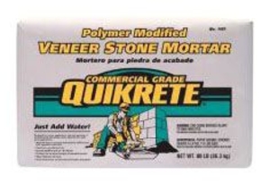 Quikrete Polymer Adhe Veneer Vm04 Mortar Gray 80 Lb Bag