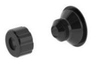 Albion 970-G02 Flared Nozzle Adapter 873-5 B-Line Cap