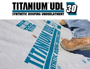 Owens Corning Titanium UDL30 Synthetic Roof Underlayment 48" x 250'