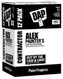 Dap Alex Painters Acry Latex Caulk Ctg White 12/Cs