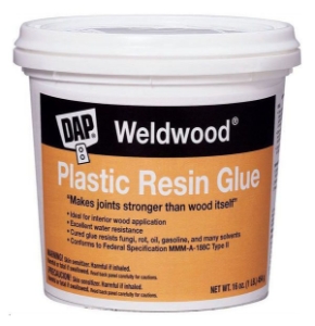 Dap Weldwood Plastic Resin Glue 4.5 Lb Pail Tan