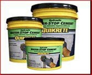 Quikrete Hydraulic Water Stop Cement 50 Lb Pail