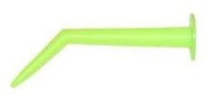 Albion 935-1 Bright Green Bent Nozzle For Cartridges