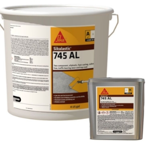 Sikalastic 745 Al 17.6 Gal Kit Top Coat Tan Urethane