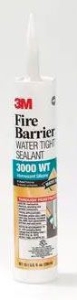 3M 3000 Wt Fire Barr Water Tight Slnt Ctg 12/Cs