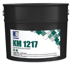 KM Coatings 1217 Thermoplastic Rubbr Coating 3.5 Gal Pail