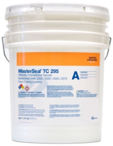 MasterSeal Tc295 Top Coat Gray A/B 2-Pl Kit 5.25 Gal