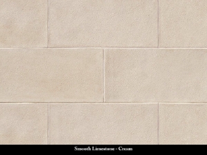 Coronado 6" Smooth Limestone Cream Flat