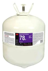 3M Polystyrene Foam 78Et Clr 29Lb Cylinder Spray