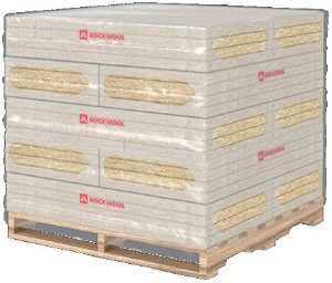 Rockwool Comfortboard 110 1" X 2' X 4' 7Pcs/Pac 182Pcs/Plt