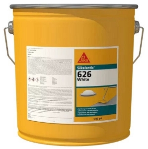 Sikalastic 626 Polyurethane Roof Coating 5 Gal Pail White