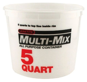 Leaktite 5 Quart Multi Mix Container