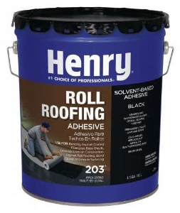 Henry 203 Roll Roofing Adhesive 5 Gal Pail redirect to product page