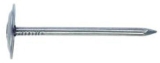 Fluted Masonry Nails 1" Metal Cap 25 Lb Bx