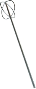 Midwest Rake Small 5 Gal Oval Mixing Paddle High Viscosity