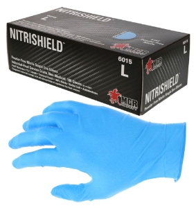 MCR Safety 6015 Nitrishield Powder Free Glove Large 100/Bx