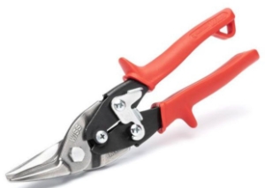 Compound Action Snips by Wiss (Straight to Left, Red Handle) Wind-lock